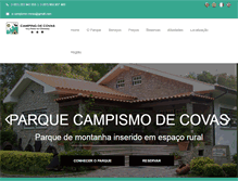 Tablet Screenshot of parquecampismocovas.com